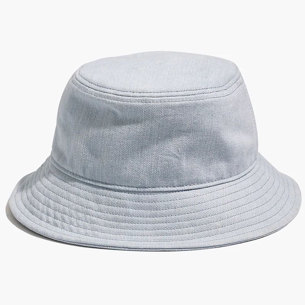 Madewell Denim Short-Brimmed Bucket Hat